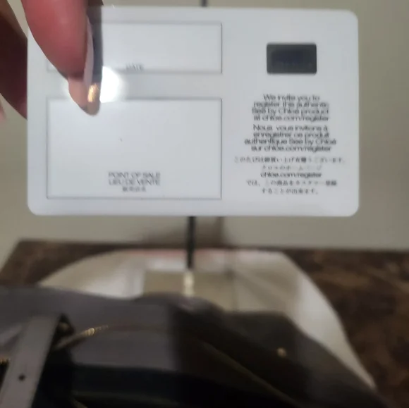 See By Chloe Paige Grey Leather 2way Shoulder Bag, Dustbag & COA EUC - Picture 4 of 15